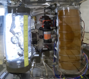 Microgravity UIlage Detection: Liquid propellant inside a tank.