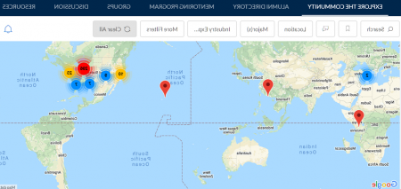 Aspire Network map graphic